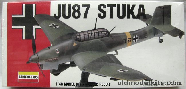 Lindberg 1/48 Junkers Ju-87 Stuka, 70508 plastic model kit